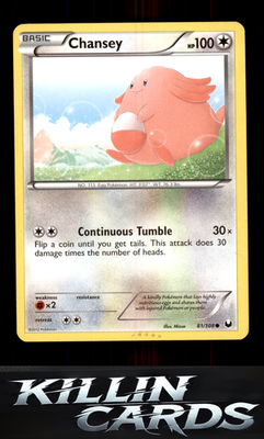 Chansey (81) 81/108 Pokemon Common Dark Explorers Card LP