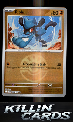 Riolu (Energy Symbol Pattern) 112/217 Pokemon Common ME: Ascended Heroes Card NM