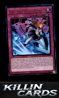 1st Edition Time Thief Power Reserve MP23-EN282 YuGiOh Ultra Rare 25th Anniversa