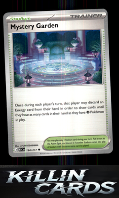 Mystery Garden 194/217 Pokemon Uncommon ME: Ascended Heroes Card NM