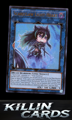 1st Edition Scareclaw Light-Heart POTE-EN050 YuGiOh Ultra Rare Power of the Elem