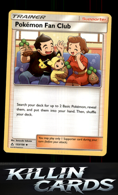 Pokemon Fan Club 133/156 Pokemon Uncommon SM - Ultra Prism Card LP