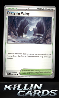 Dizzying Valley 088/094 Pokemon Uncommon ME02: Phantasmal Flames Card NM
