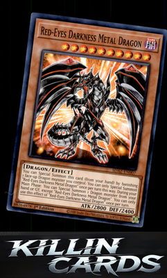 1st Edition Red-Eyes Darkness Metal Dragon SDAZ-EN007 YuGiOh Common Structure De
