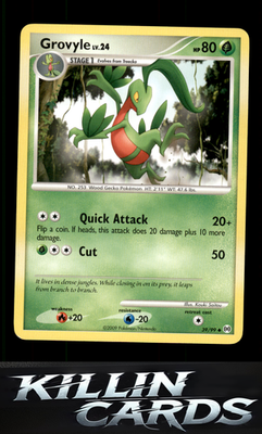 Grovyle (39) 39/99 Pokemon Uncommon Arceus Card LP