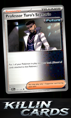 Professor Turo's Scenario 121/131 Pokemon Uncommon SV: Prismatic Evolutions Card