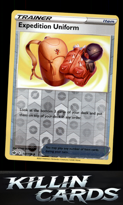 Reverse Holofoil Expedition Uniform 137/198 Pokemon Uncommon SWSH06: Chilling Re