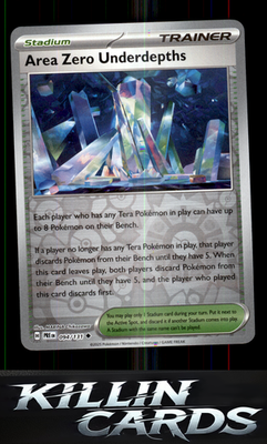 Reverse Holofoil Area Zero Underdepths 094/131 Pokemon Uncommon SV: Prismatic Ev