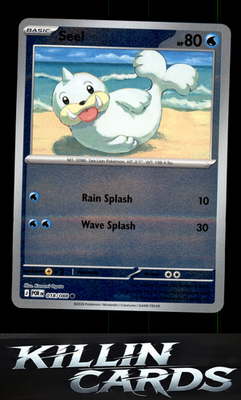 Reverse Holofoil Seel 018/088 Pokemon Common ME03: Perfect Order Card NM