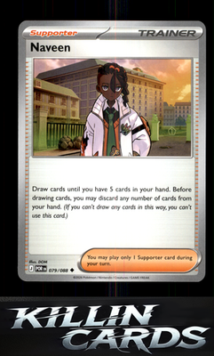 Naveen - 079/088 079/088 Pokemon Uncommon ME03: Perfect Order Card NM
