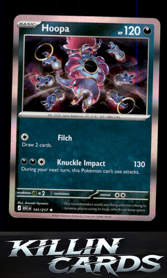 Hoopa 141/217 Pokemon Rare ME: Ascended Heroes Card NM