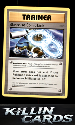 Blastoise Spirit Link 73/108 Pokemon Uncommon XY - Evolutions Card NM