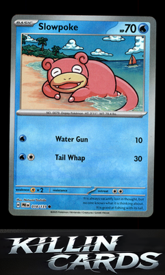 Slowpoke 018/131 Pokemon Common SV: Prismatic Evolutions Card NM