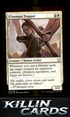 D'Avenant Trapper 11 Magic C Dominaria Card NM