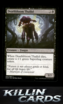 Deathbloom Thallid 84 Magic C Dominaria Card NM