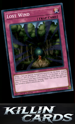 1st Edition Lost Wind SDSH-EN037 YuGiOh Common Structure Deck: Shaddoll Showdown
