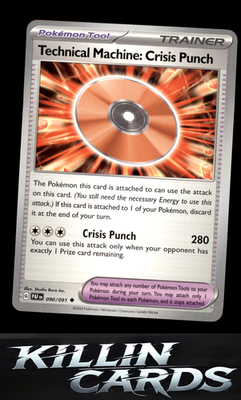 Technical Machine: Crisis Punch 090/091 Pokemon Uncommon SV: Paldean Fates Card