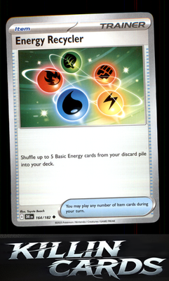 Energy Recycler 164/182 Pokemon Uncommon SV10: Destined Rivals Card NM