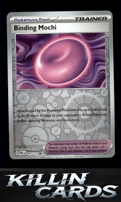 Reverse Holofoil Binding Mochi 095/131 Pokemon Uncommon SV: Prismatic Evolutions