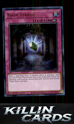 1st Edition Toon Terror BLCR-EN069 YuGiOh Ultra Rare Battles of Legend: Crystal
