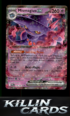 Mismagius ex - 036/094 036/094 Pokemon Double Rare ME02: Phantasmal Flames Card