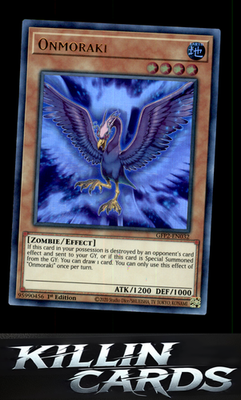 1st Edition Onmoraki GFP2-EN032 YuGiOh Ultra Rare Ghosts From the Past: The 2nd