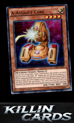 1st Edition A-Assault Core SDKS-EN001 YuGiOh Super Rare Structure Deck: Seto Kai