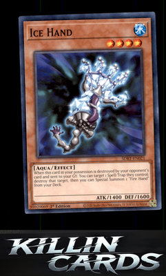 1st Edition Ice Hand SDBT-EN021 YuGiOh Common Structure Deck: Beware of Traptrix