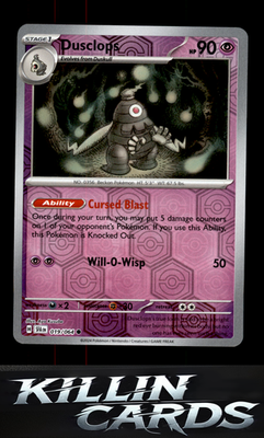 Reverse Holofoil Dusclops - 019/064 019/064 Pokemon Common SV: Shrouded Fable Ca