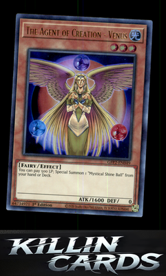 1st Edition The Agent of Creation - Venus GFP2-EN049 YuGiOh Ultra Rare Ghosts Fr