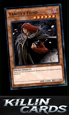 1st Edition Vanity's Fiend SR06-EN010 YuGiOh Common Structure Deck: Lair of Dark