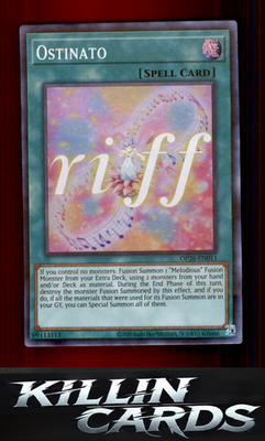 Ostinato OP26-EN011 YuGiOh Super Rare OTS Tournament Pack 26 Card NM