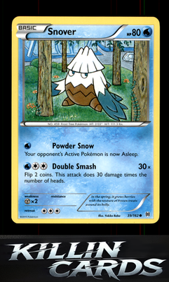 Snover 39/162 Pokemon Common XY - BREAKthrough Card NM