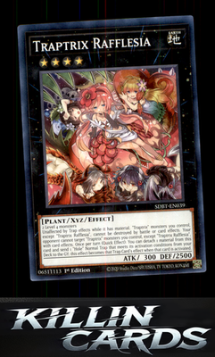 1st Edition Traptrix Rafflesia SDBT-EN039 YuGiOh Common Structure Deck: Beware o