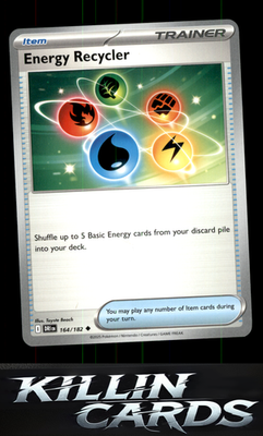 Energy Recycler 164/182 Pokemon Uncommon SV10: Destined Rivals Card NM
