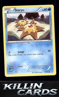 Staryu 32/160 Pokemon Common XY - Primal Clash Card NM