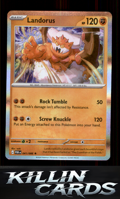 Landorus 041/088 Pokemon Rare ME03: Perfect Order Card NM