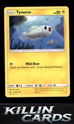 Tynamo (63) 63/236 Pokemon Common SM - Unified Minds Card LP