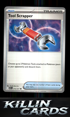 Tool Scrapper 212/217 Pokemon Common ME: Ascended Heroes Card NM