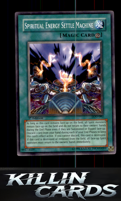 1st Edition Spiritual Energy Settle Machine LOD-EN082 YuGiOh Common Legacy of Da