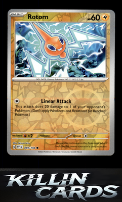 Reverse Holofoil Rotom - 069/198 069/198 Pokemon Common SV01: Scarlet & Violet B
