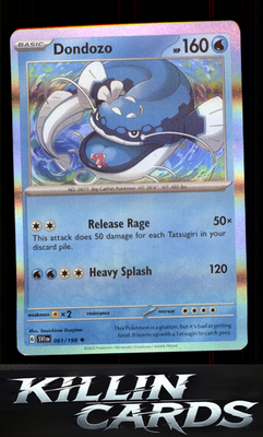 Dondozo - 061/198 061/198 Pokemon Rare SV01: Scarlet & Violet Base Set Card NM