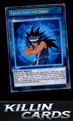 1st Edition Terror from the Deep! SBTK-ENS02 YuGiOh Super Rare Speed Duel: Trial