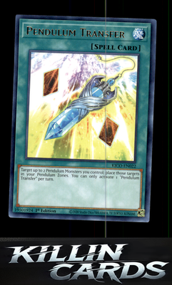 1st Edition Pendulum Transfer KICO-EN022 YuGiOh Rare King's Court Card NM