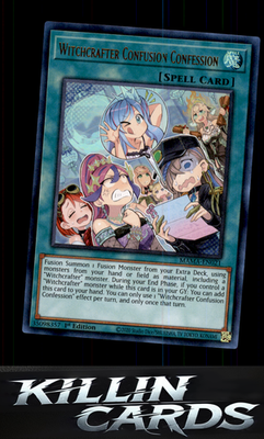 Witchcrafter Confusion Confession MAMA-EN021 YuGiOh Ultra Rare Magnificent Maven