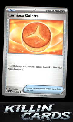 Lumiose Galette 078/088 Pokemon Uncommon ME03: Perfect Order Card NM