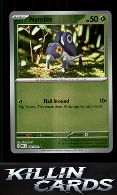 Reverse Holofoil Nymble - 009/094 009/094 Pokemon Common ME02: Phantasmal Flames