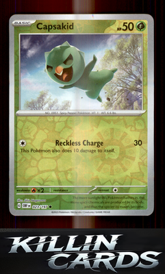 Reverse Holofoil Capsakid - 023/197 023/197 Pokemon Common SV03: Obsidian Flames