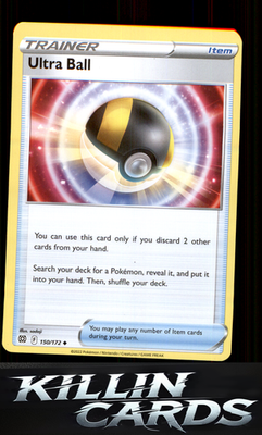 Ultra Ball 150/172 Pokemon Uncommon SWSH09: Brilliant Stars Card NM