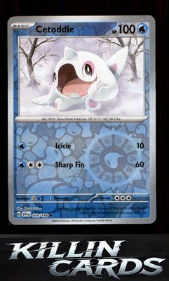 Reverse Holofoil Cetoddle - 059/198 059/198 Pokemon Common SV01: Scarlet & Viole